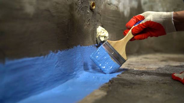 Commercial Vapor Barrier Installation project at a Sturgis, MI business property by SJ Waterproofing Pros